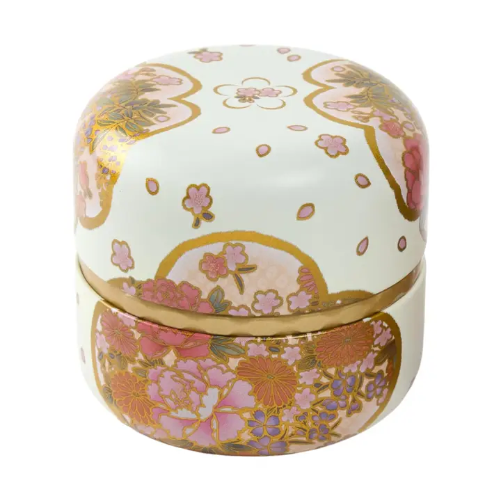 Tea Container - Japanese Floral 3.5fl oz
