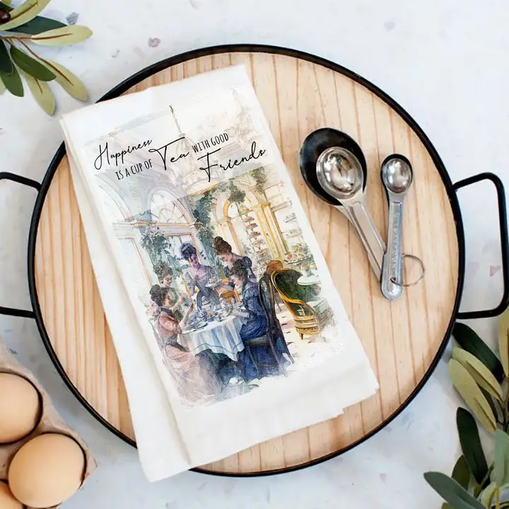 Tea Towel - Threads of Tea & Home