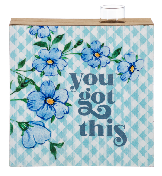 Decor- Inspirational Bud Tabletop/Wall Vase