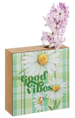 Decor- Inspirational Bud Tabletop/Wall Vase