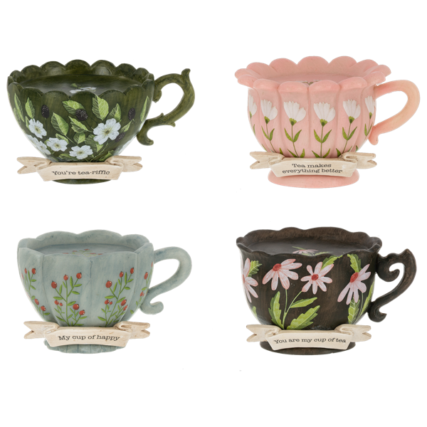 Decor - Teacup Sentiments Figurine