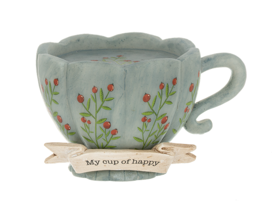 Decor - Teacup Sentiments Figurine