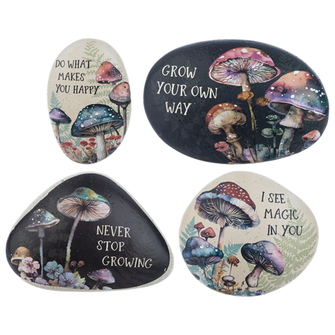Decor - Mushroom Inspiration Art Rocks