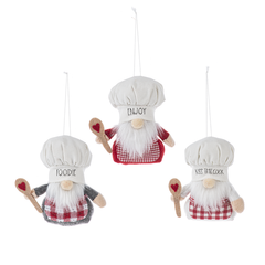 Decor - Gnome Chef Ornaments