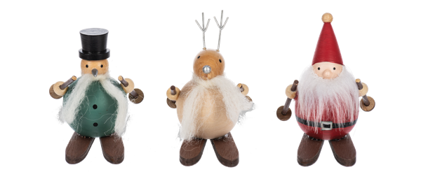 Figurines - Skiing Holiday Friends