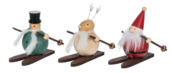 Figurines - Skiing Holiday Friends