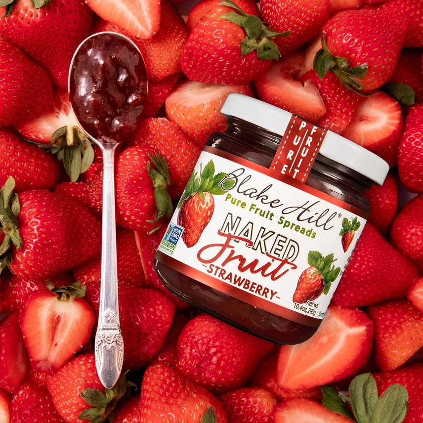 Spread - Naked Strawberry Spread - No Added Sugar 10.4oz