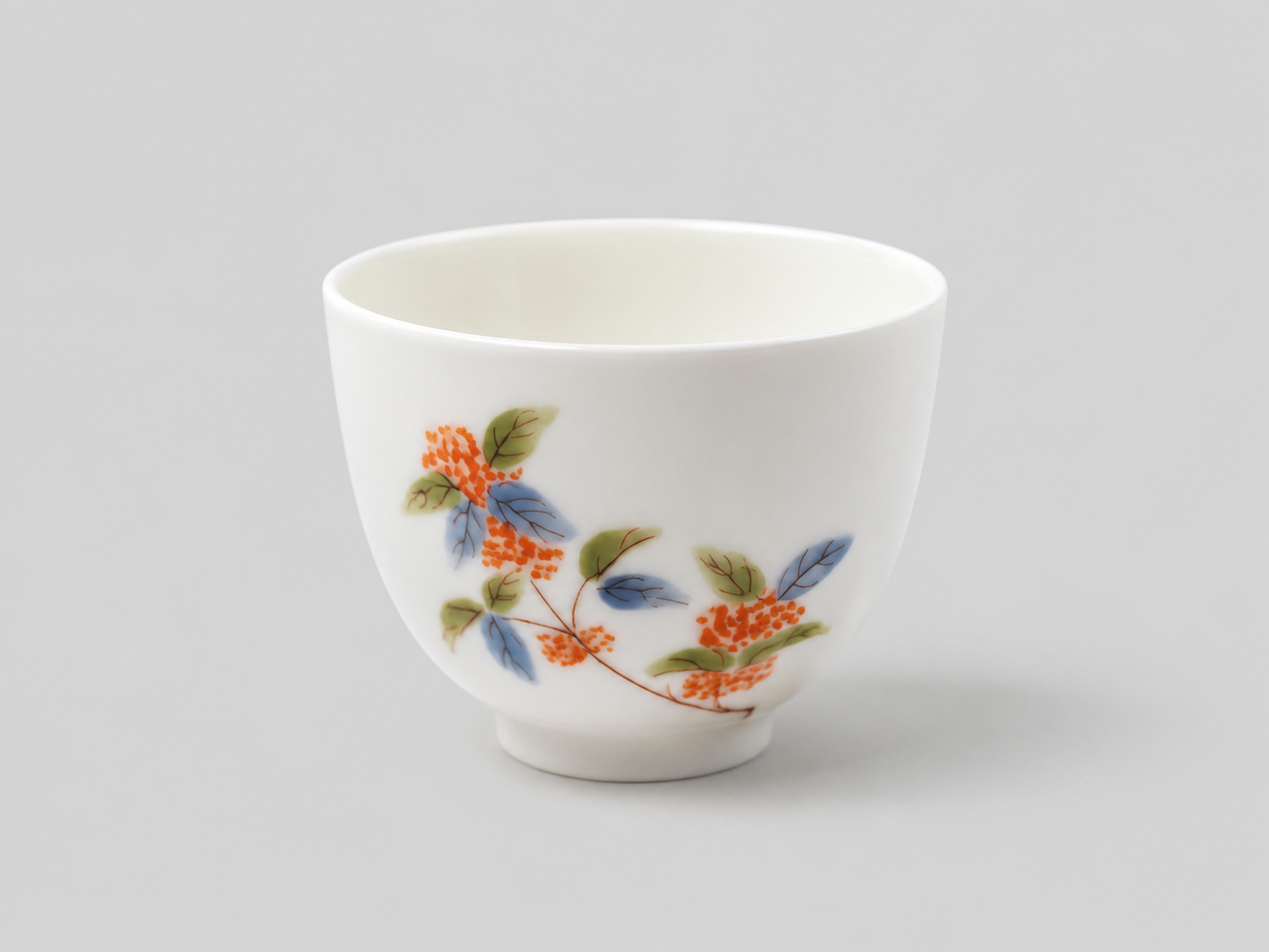 Tea Cup - Hand-Painted Ceramic (4 oz)