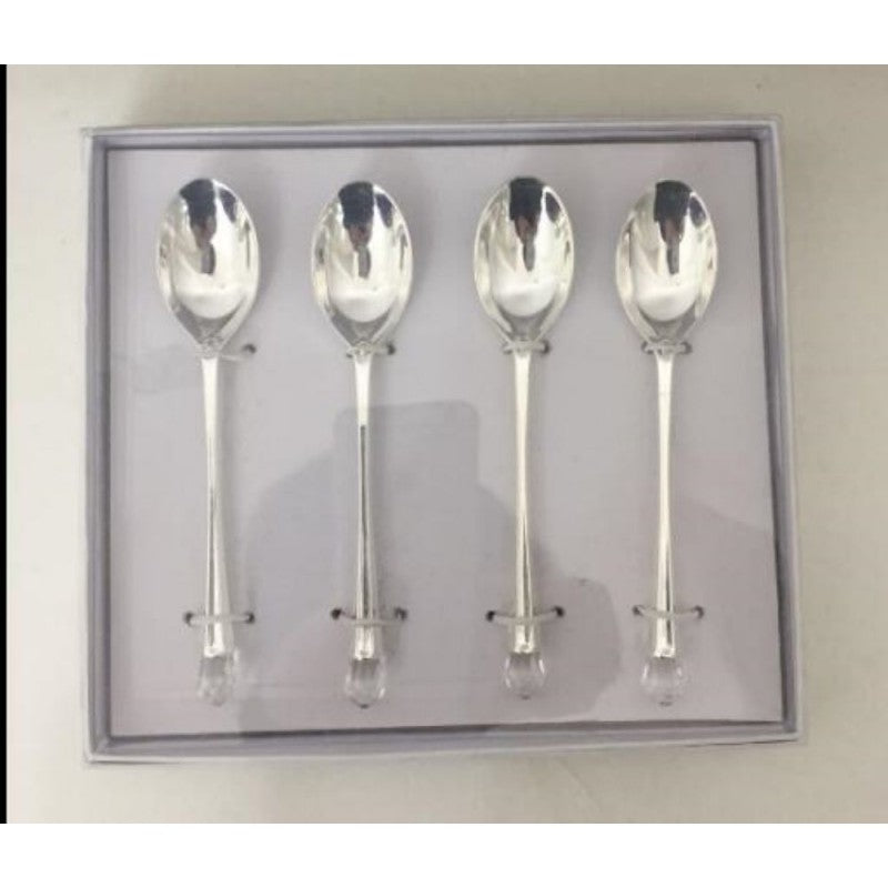 Silverplate Tea Spoon Gift Sets  Set of 4, Boxed