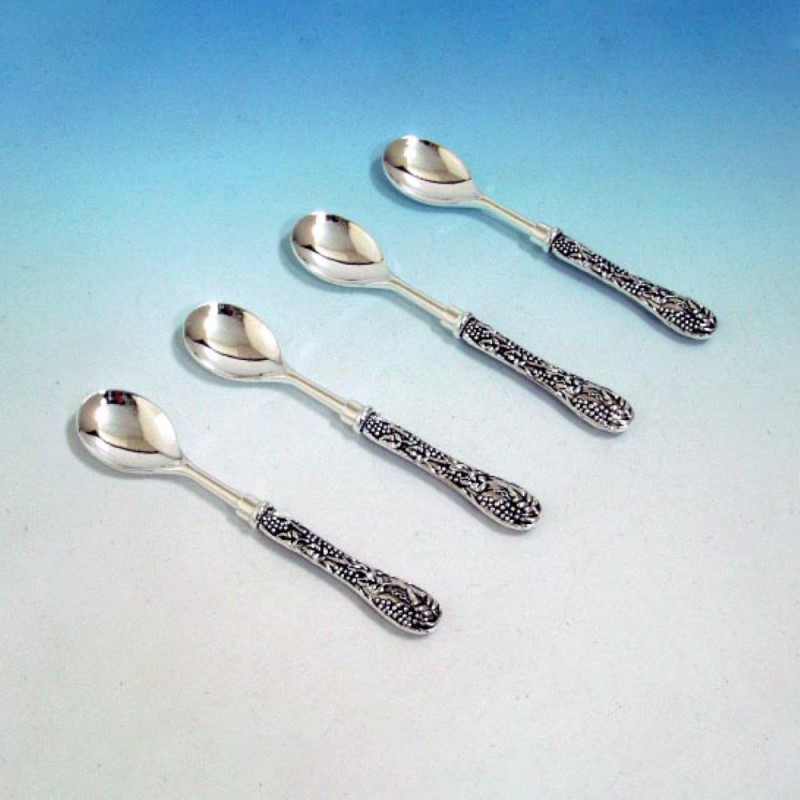 Silverplate Tea Spoon Gift Sets  Set of 4, Boxed