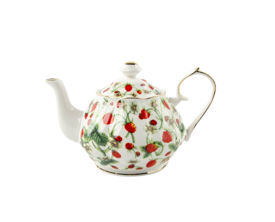 Teapot - Strawberry and Lady Bug 32oz