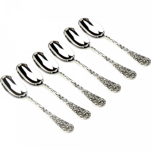 Silverplate Tea Spoon Gift Sets Set of 6, Boxed