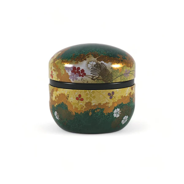 Tea Container - Japanese Floral 3.5fl oz