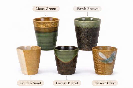Tea Cup – Glazed Stoneware (10oz)
