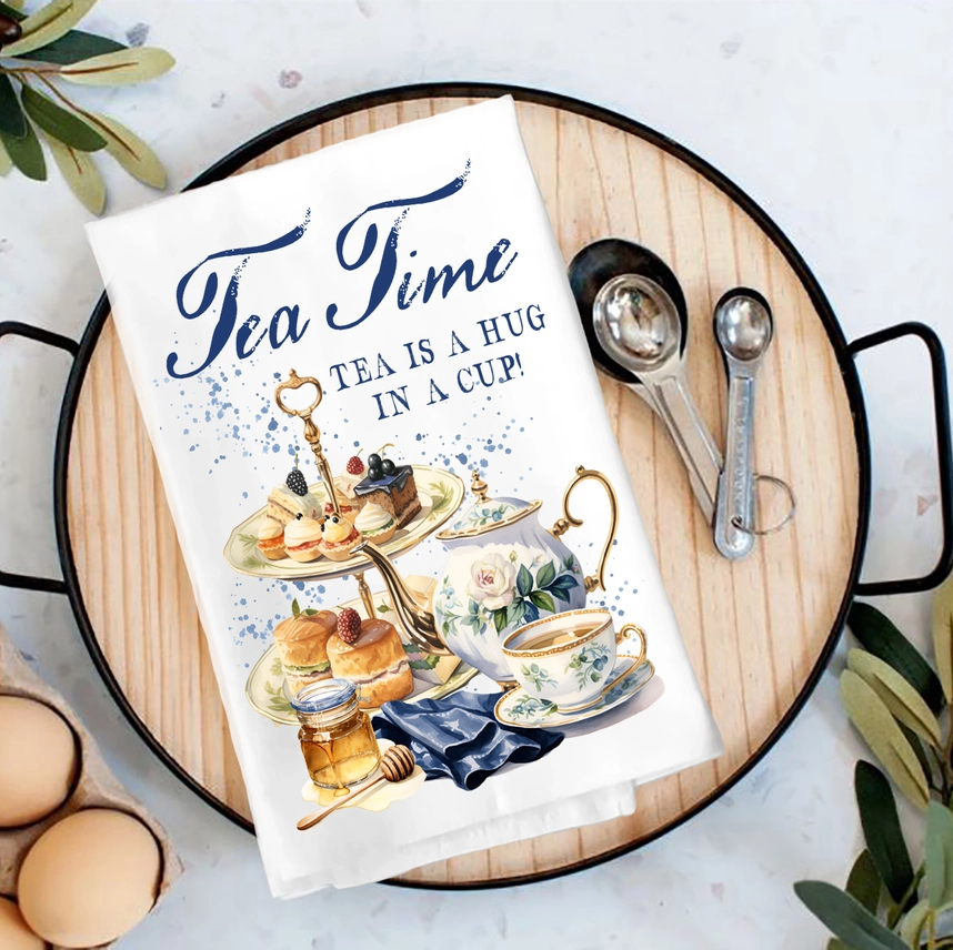 Tea Towel - Threads of Tea & Home