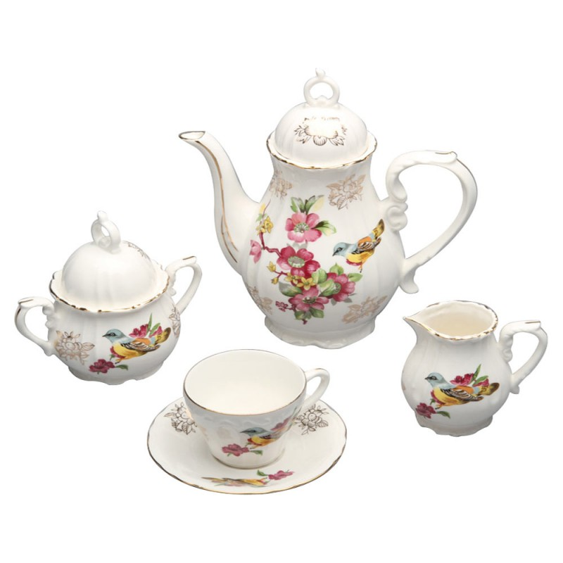 Tea Set - Spring Bird