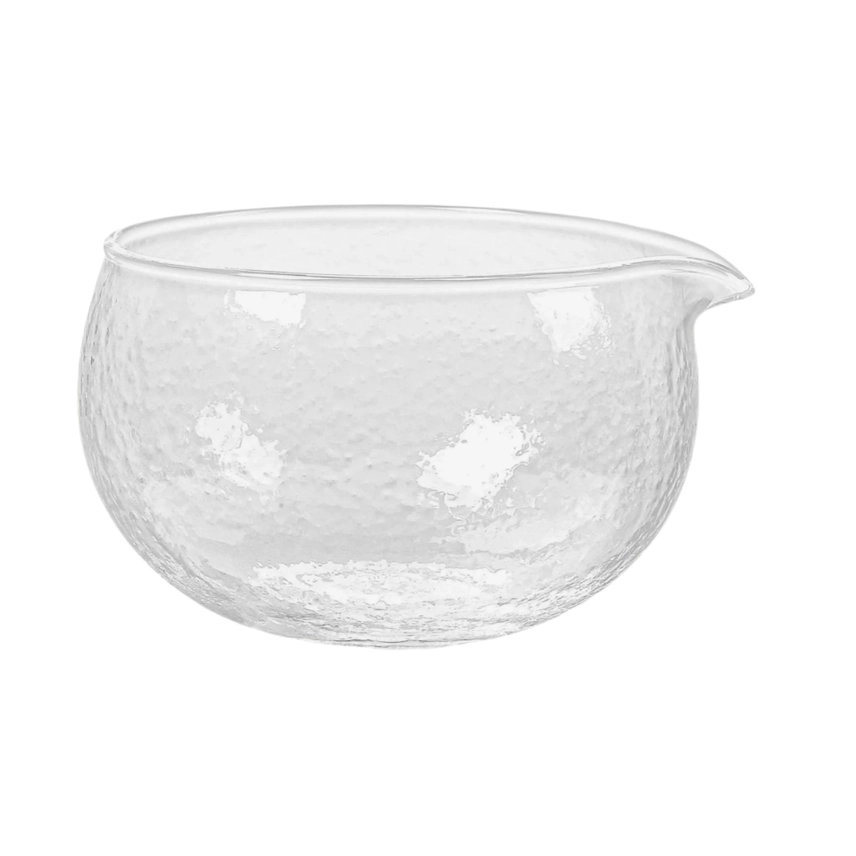 Matcha Set - Double Wall Glass Matcha Latte Bowl with Whisk and Scoop