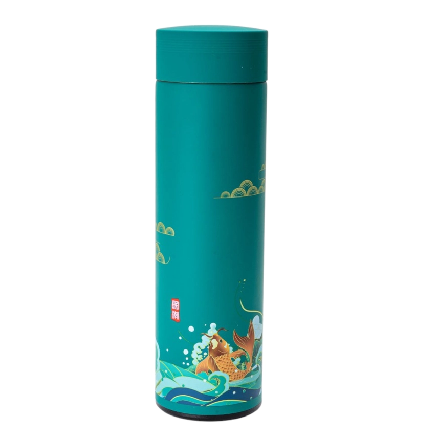 Travel Thermos -  Vacuum Insulated  17oz