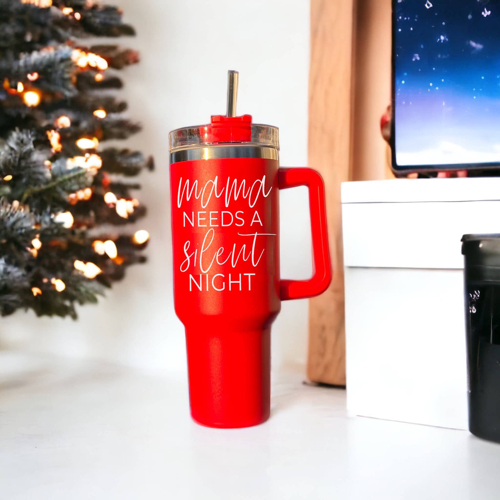 Red Holiday Tumbler