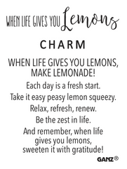 Charm- Lemon