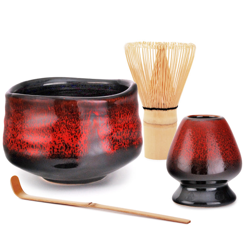 Matcha Tea Set-Bowl, Whisk, Spoon and Stand