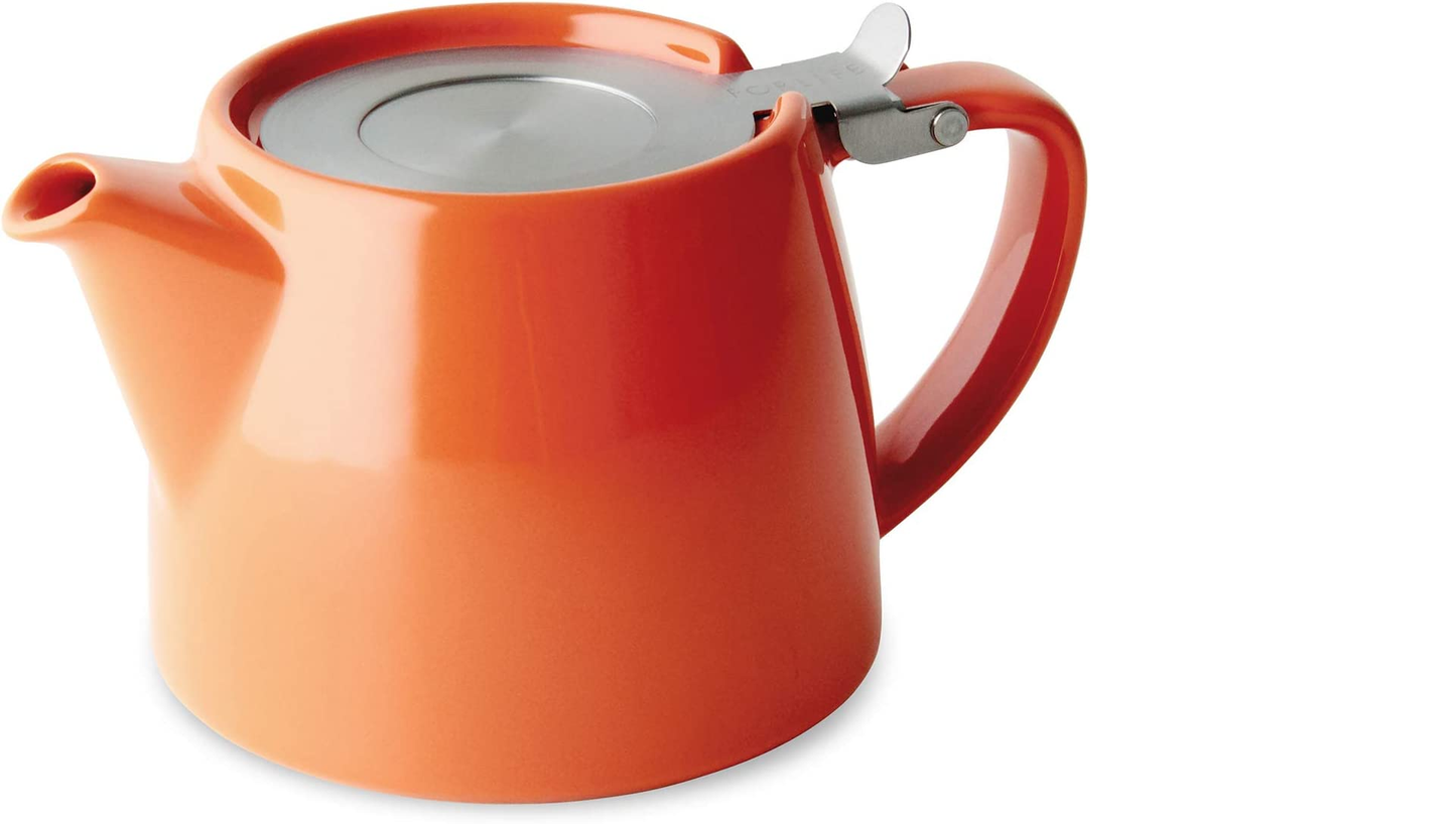 Stump Teapot with Stainless Steel Lid & Infuser 18 oz