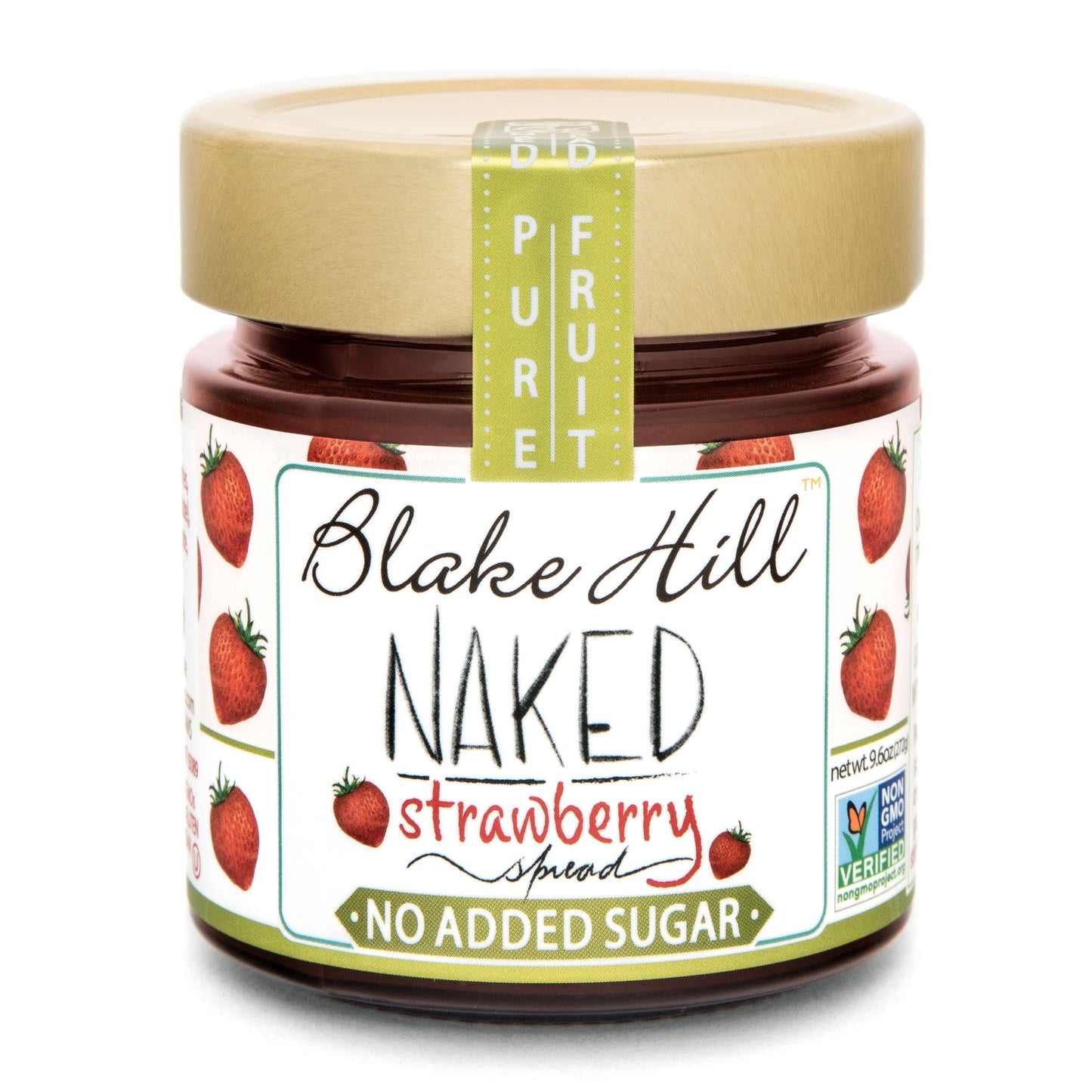 Spread - Naked Strawberry Spread - No Added Sugar 10.4oz